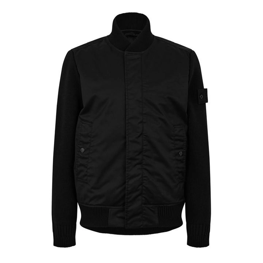 Stone Island Badge Softshell Jacket - Black